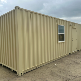 40ft Shipping Container Office (Insulated / No Siding) (40HCOFI)