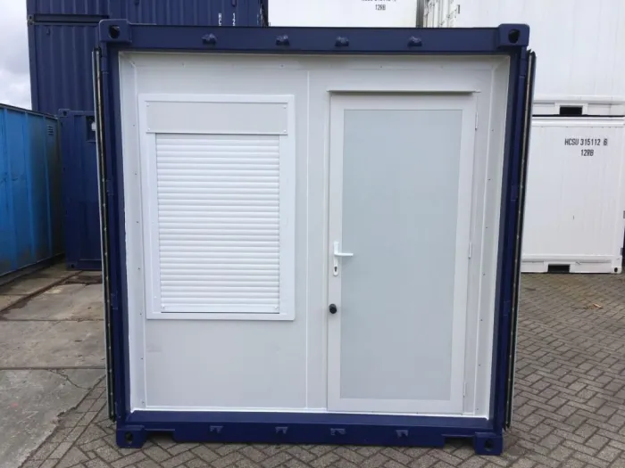 New 45‑ft High Cube Shipping Container – Bold Blue Finish - Image 3