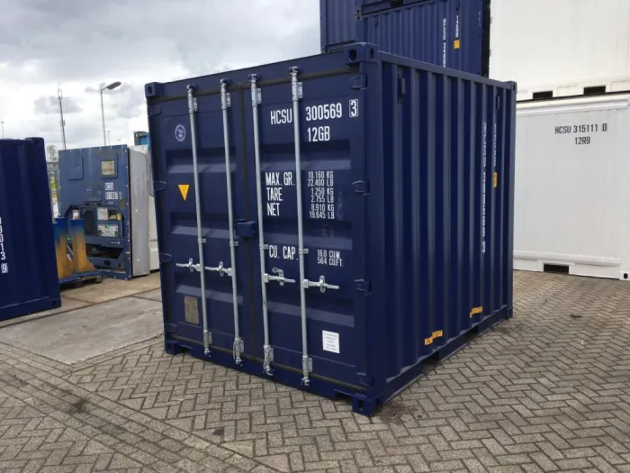New 45‑ft High Cube Shipping Container – Bold Blue Finish - Image 5