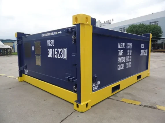 10ft DNV 2.7-1 Half Height Open Top Containers quantity