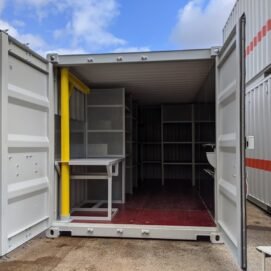 NEW 20FT WORKSHOP CONTAINERS – Built for Durability & Performance