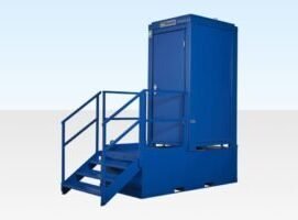 Single Mains Toilet Waste Tank