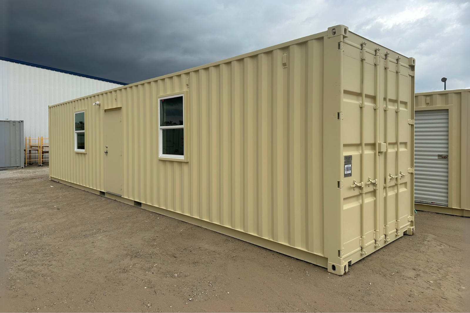 40ft Shipping Container Office (Insulated / No Siding) (40HCOFI) - Image 2