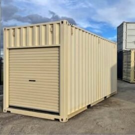 20ft HC Shipping Container with Rollup Door – Extra Height Secure & Easy Access quantity