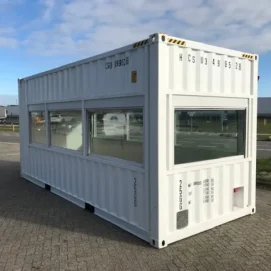 20ft High Cube Fixed Glazing Observation Container quantity