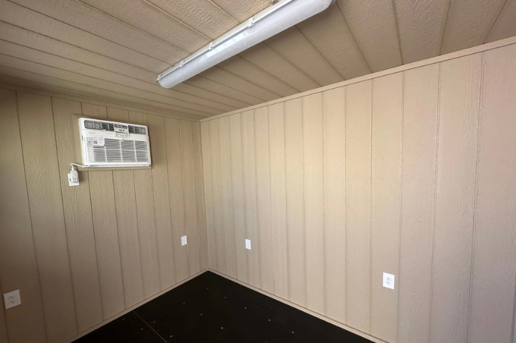20ft Mobile Office Shipping Container with Storage (20STMOS) - Image 2