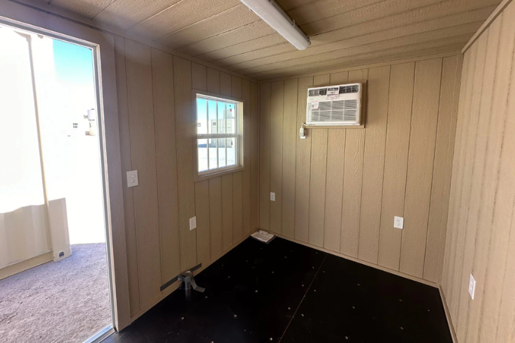 20ft Mobile Office Shipping Container with Storage (20STMOS) - Image 3