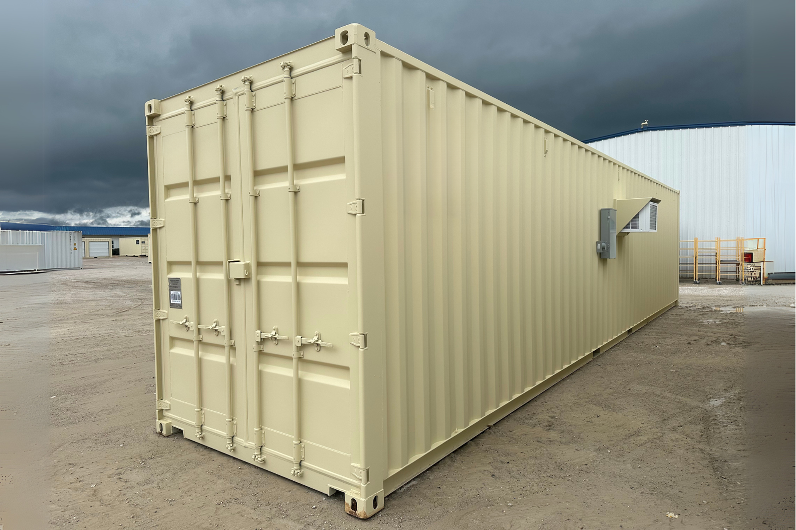 40ft Shipping Container Office (Insulated / No Siding) (40HCOFI) - Image 3