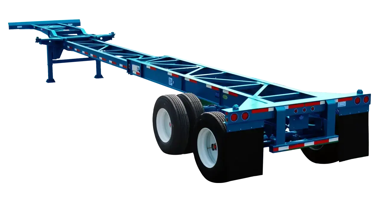 40ft Gooseneck 2-AXLE Chassis – Premium Container Transport
