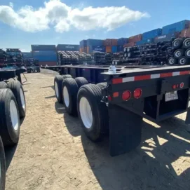 40ft Tri-Axle Chassis Trailer – Heavy-Duty Long-Haul Transport