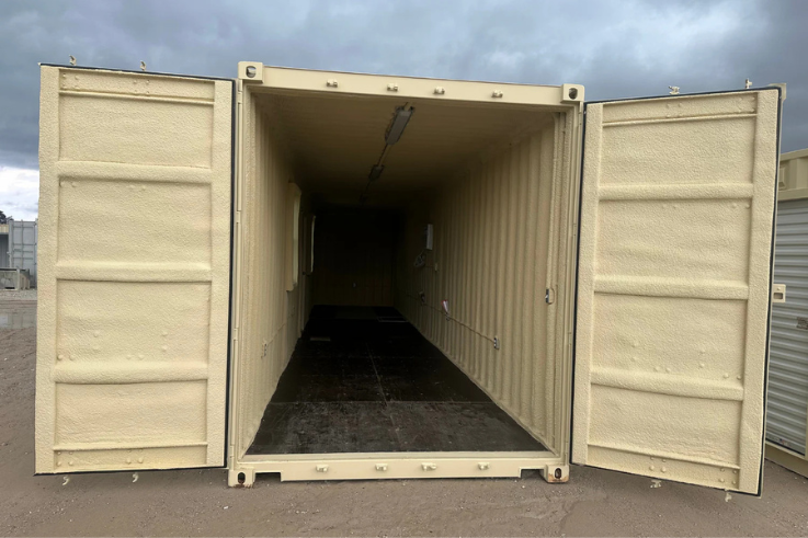 40ft Shipping Container Office (Insulated / No Siding) (40HCOFI) - Image 5