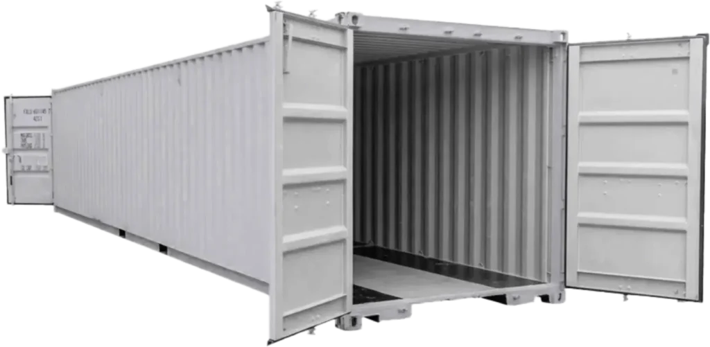40ft High Cube Double-Door “Tunnel” Container – Dual End Access