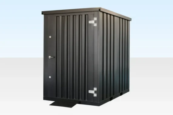 Flat Pack Metal Garden Store