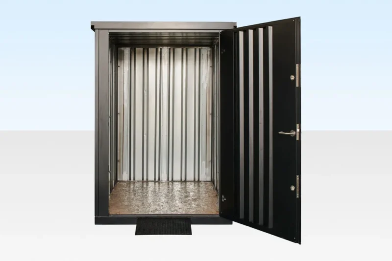 Flat Pack Metal Garden Store - Image 2