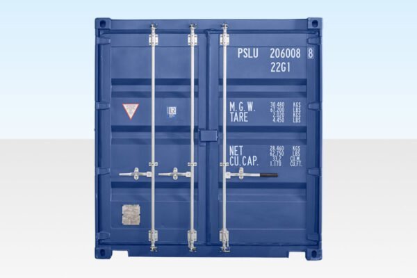 20Ft Shipping Container (One Trip) – Blue - Image 2