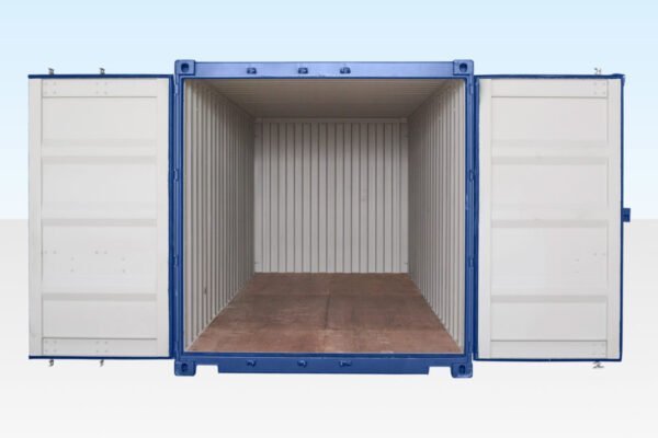 20Ft Shipping Container (One Trip) – Blue - Image 3