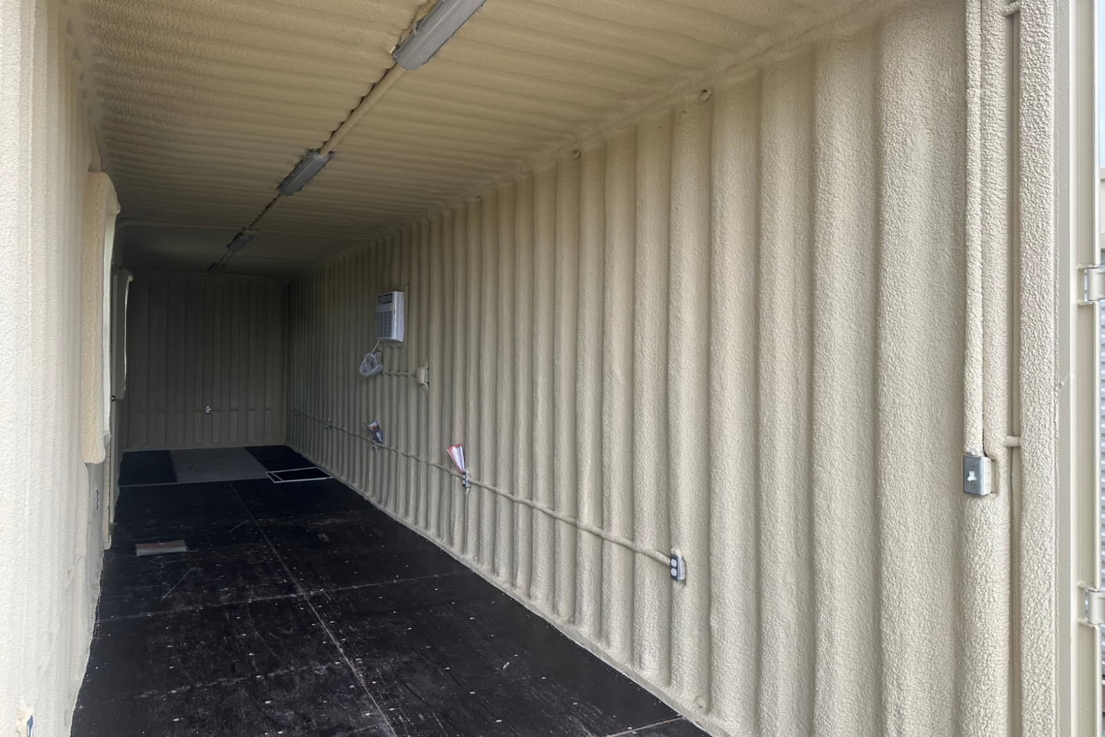 40ft Shipping Container Office (Insulated / No Siding) (40HCOFI) - Image 4