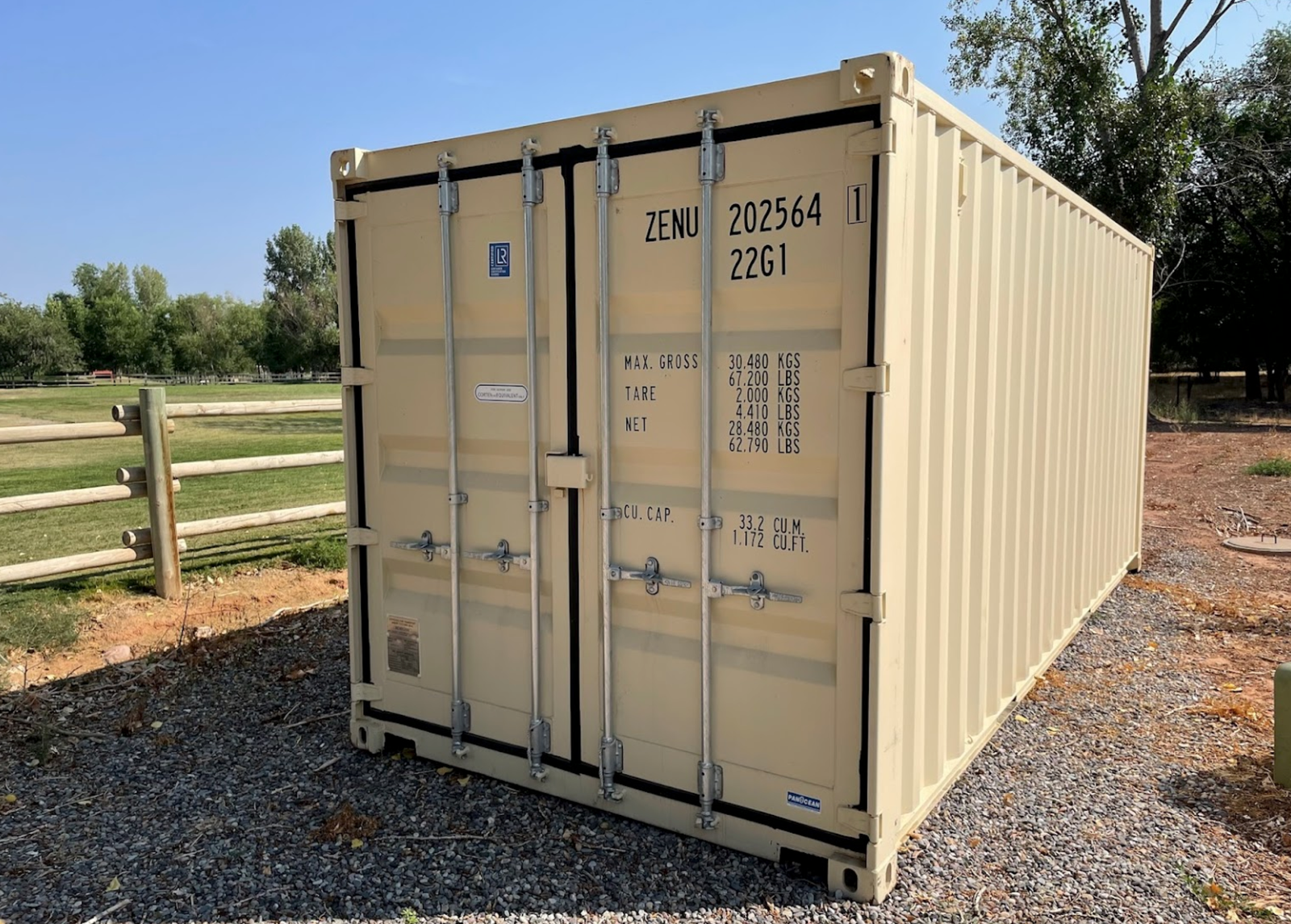 20ft Shipping Container Standard 1 Trip with Doors at Both Ends (20STDD1TRIP) - Image 2