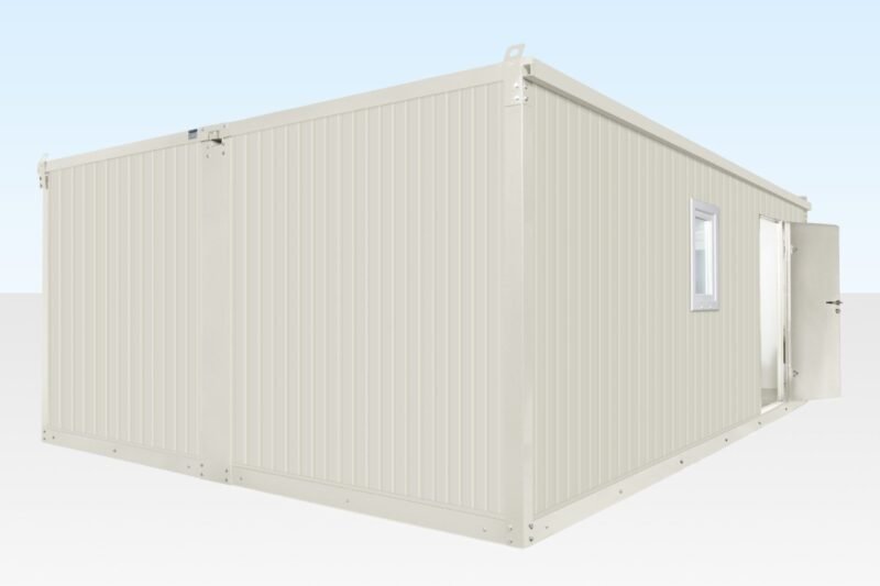 6.5M X 4.6M Side Linked Flat Pack Container Office - Image 2