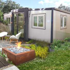 Duo Mod – 20′ Expandable Container Home | 2 Bedroom | Full Bath, Kitchen, Dinette & Living Room | 385 SF Tiny Home