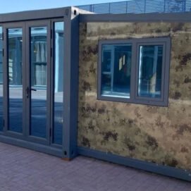 Duo Mod – 20′ Hunting Cabin Tiny Home | 2 Bedroom | Full Bath, Kitchen, Dinette & Living Room | 385 SF Tiny Home Rustic Camouflage Design Perfect for Outdoor Enthusiasts