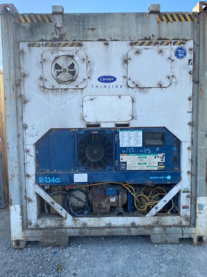 Used 40ft Refrigerated Shipping Container – With Custom Side Door Access - Image 2