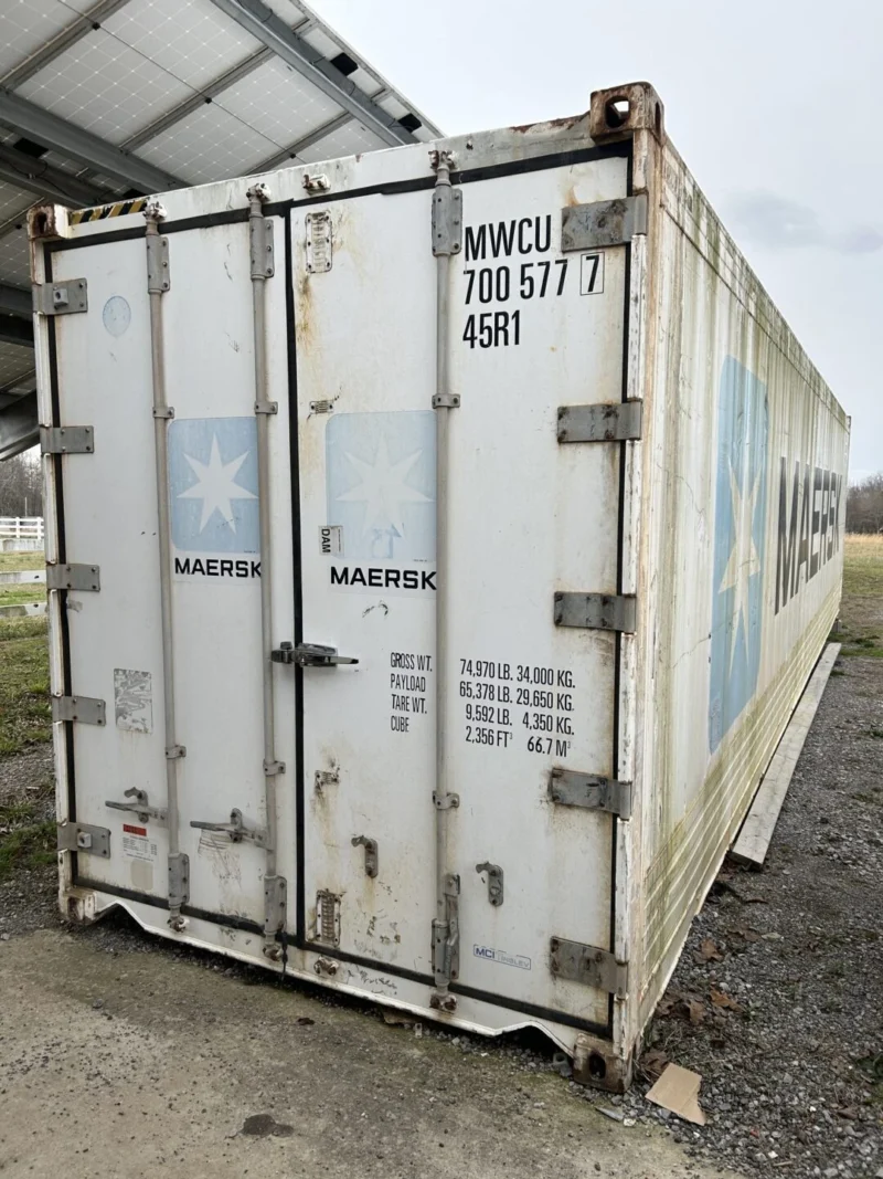 Maersk RAHC-031 Used 40ft Cold Storage Reefer Container – Model CCR18060
