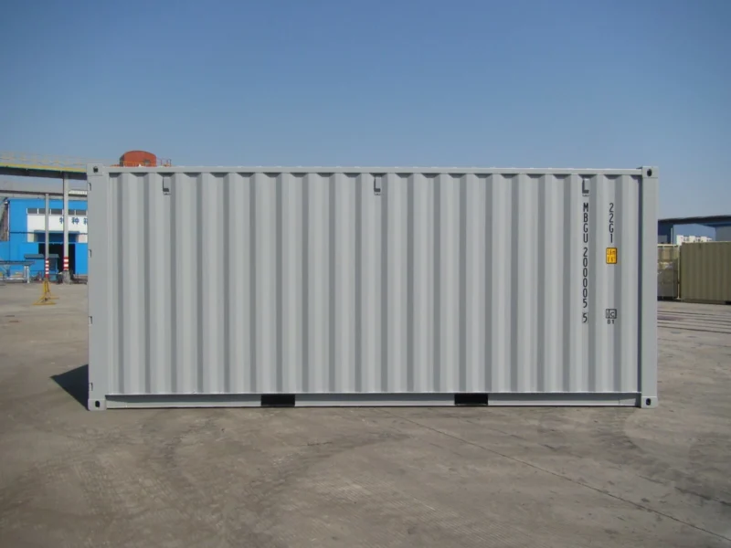 Grey New build 20ft Shipping Container - Image 7