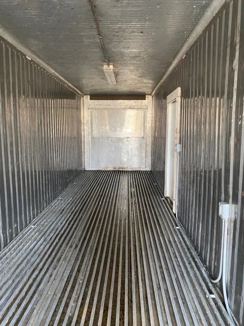 Used 40ft Refrigerated Shipping Container – With Custom Side Door Access - Image 8