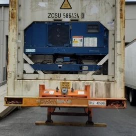 40ft HC Reefer Container–Wind & Water Tight, Non-Working For Sale