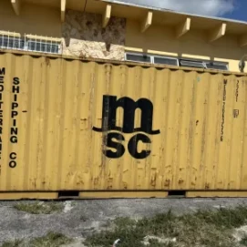 20ft Conex Shipping / Storage Container – Yellow/Gold – Priced to Sell! quantity